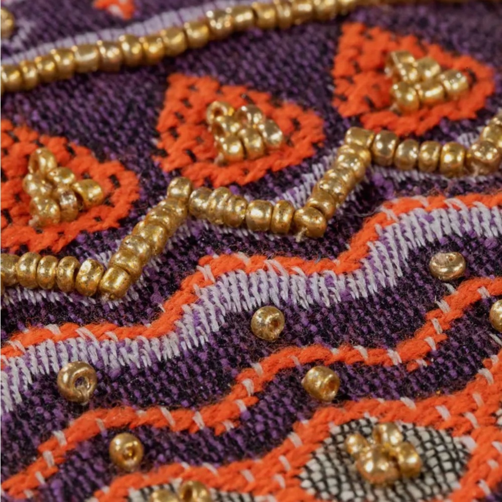 Southwest  Handmade Ethnic Patterned Clutch NWT - Picture 10 of 12